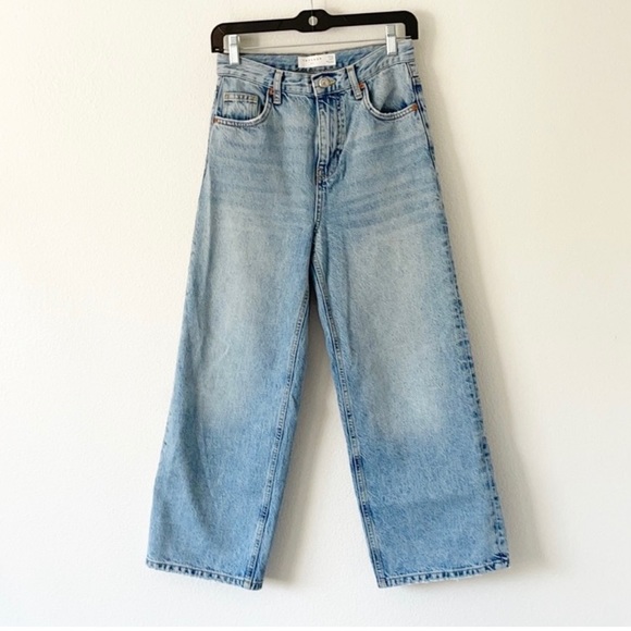TopShop Crop Jeans . - Picture 2 of 7